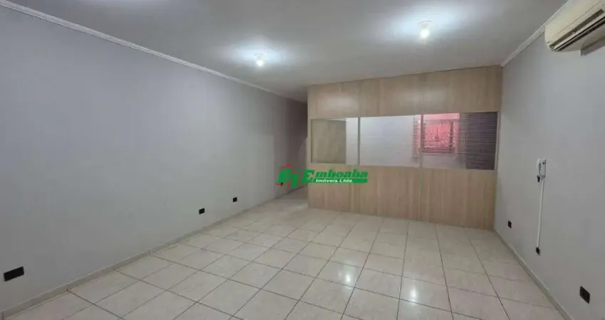Sala para alugar, 55 m² por r$ 1.914/mês - parque renato maia - guarulhos/sp