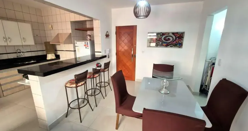 Apartamento á venda na praia do morro em guarapari es mobiliado com elevador á 650 metros do mar em oportunidade r$ 320.000,00