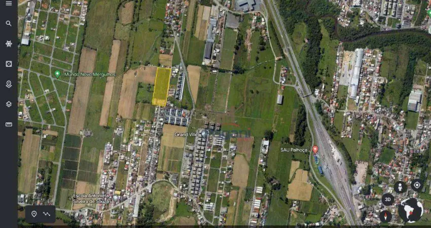 Terreno à venda, 15288 m² por R$ 3.200.000,00 - Guarda do Cubatão - Palhoça/SC