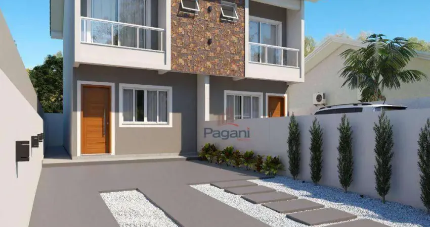 Sobrado com 2 dormitórios à venda, 83 m² por R$ 485.000,00 - Vale Verde - Palhoça/SC