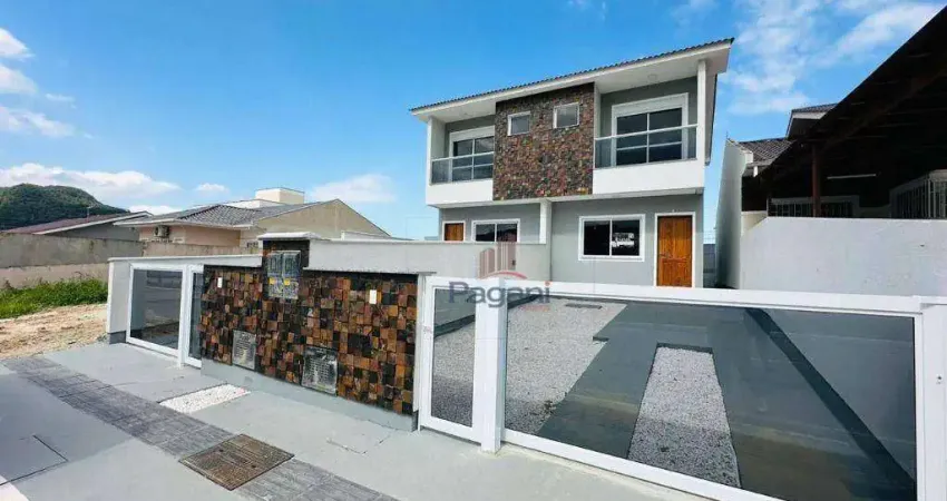 Sobrado com 2 dormitórios à venda, 83 m² por r$ 485.000,00 - vale verde - palhoça/sc