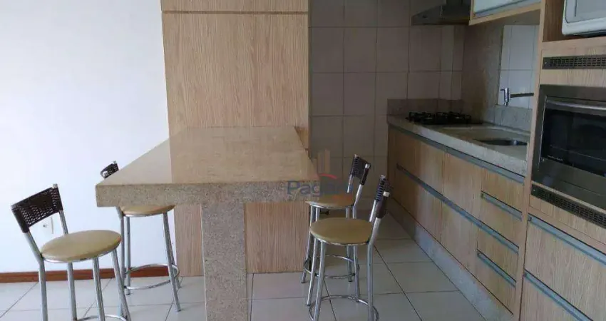 Apartamento com 2 dormitórios, 59 m² - venda por R$ 365.000,00 ou aluguel por R$ 2.170,00/mês - Passa Vinte - Palhoça/SC