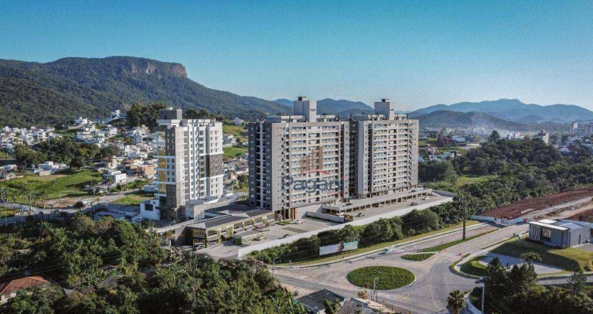Apartamento com 2 dormitórios à venda, 48 m² por R$ 385.000,00 - Passa Vinte - Palhoça/SC