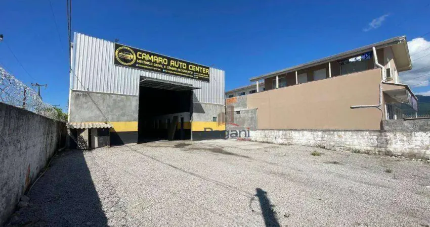 Galpão, 360 m² - venda por R$ 1.550.000,00 ou aluguel por R$ 8.145,00/mês - Pacheco - Palhoça/SC