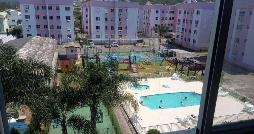 Apartamento com 2 dormitórios à venda, 56 m² por r$ 280.000,00 - aririú - palhoça/sc