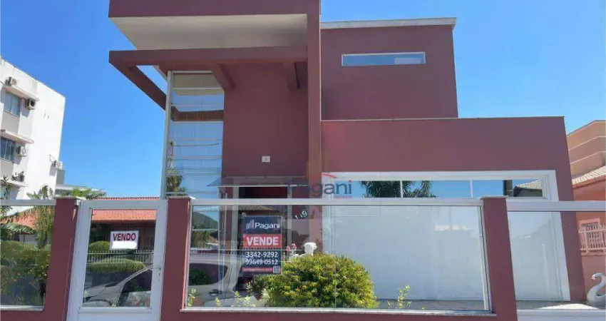 Casa com 3 dormitórios à venda, 257 m² por r$ 1.800.000,00 - praia de fora - palhoça/sc
