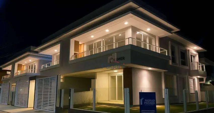 Apartamento com 3 dormitórios à venda, 104 m² por r$ 1.190.000,00 - praia do sonho (ens brito) - palhoça/sc