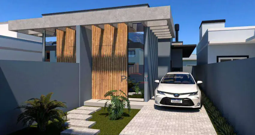 Casa com 3 dormitórios à venda, 83 m² por r$ 550.000,00 - guarda do cubatão - palhoça/sc