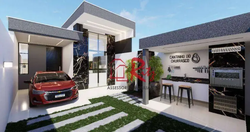Casa com 3 dormitórios à venda, 120 m² por R$ 570.000,00 - Sapiranga - Fortaleza/CE