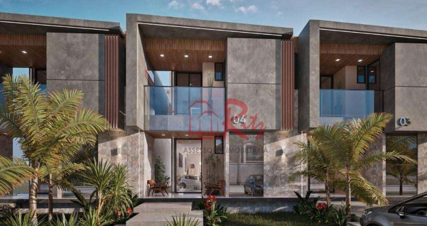 Casa com 3 dormitórios à venda, 128 m² por R$ 649.900 - Urucunema - Eusébio/CE