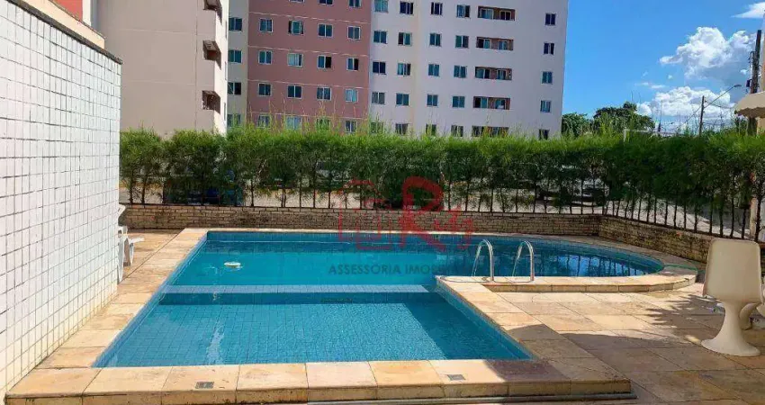 Apartamento cobertura, 03 dorms., sendo 01 suite, 120 m² por r$ 270.000 - josé de alencar - fortaleza/ce