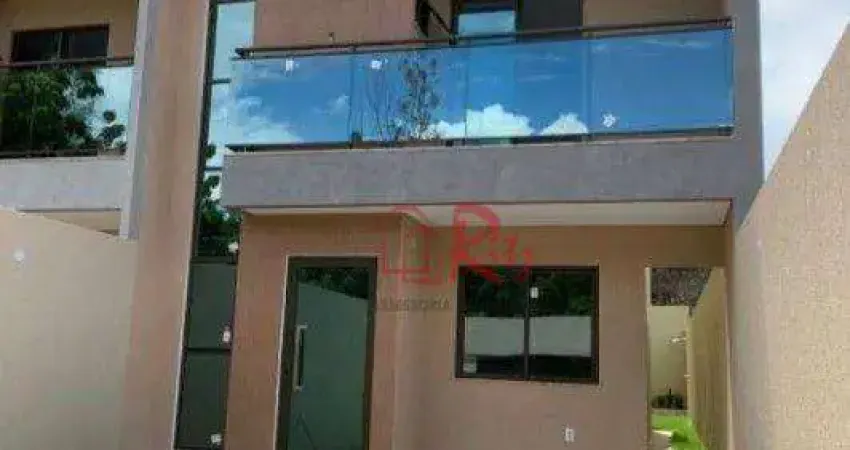 Casa com 4 dormitórios à venda, 152 m² por r$ 649.000 - jardim das oliveiras - fortaleza/ce