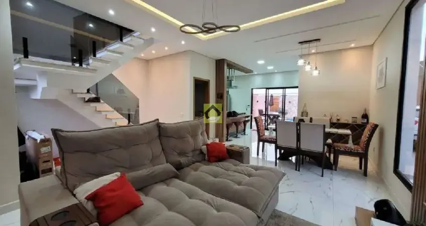 Casa com 3 Dormitórios sendo 2 Suites à VENDA, 168 m² por R$ 1.250.000 - Jardim Alice MEDEIROS - Jundiaí/SP.