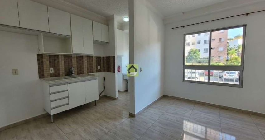 Apartamento de 2 quartos para locação Condominio Doce lar Bella Colonia em Jundiaí-SP, bairro Cidade Nova, 45m², 1 vaga - Imperdível!