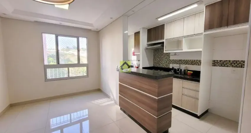 Apartamento à venda em jundiaí-sp, doce lar bella colonia: 2 quartos, 1 sala, 1 banheiro, 1 vaga, 45m² de área, valor r$ 399.000,00