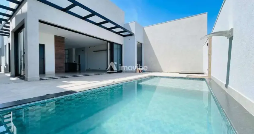 Casa alto padrão para venda, 369,00 m² área total, 243,00 m² área construída, Condomínio Pau Brasil - Americana-SP.