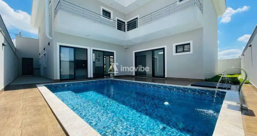 Casa a venda com 450m² de terreno e 430m² de construção com 05 suítes no condomínio Villagio em Americana-SP