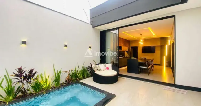 Casa na modalidade porteira fechada no bairro Jardim Alphacenter em Santa Bárbara D'Oeste