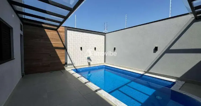Casa à venda com 03 dormitórios, sendo 01 suíte com closet, no Jardim Candido Bertine, em Santa Barbara D Oeste/SP.