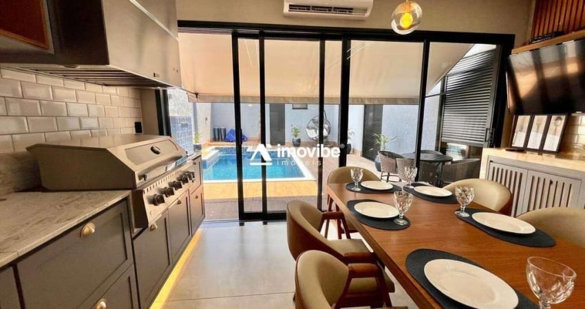 CASA EM CONDOMÍNIO: ELEGÂNCIA, TECNOLOGIA E ACABAMENTO DE ALTO PADRÃO.