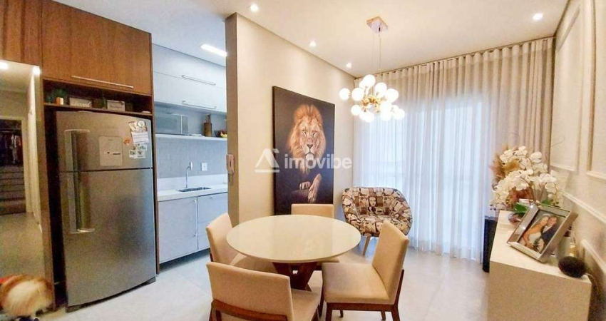 Apartamento com 03 dormitórios e 01 vaga coberta, Vila Unitá, bairro Santa Cruz em Americana/SP.