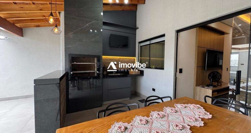 Casa Térrea, 02 dormitórios e área gourmet no Boer em Americana/SP