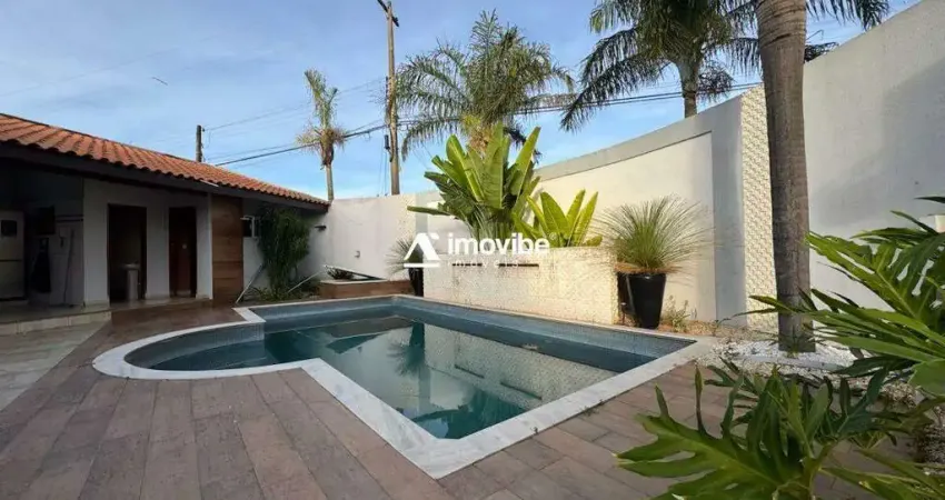 Casa com Piscina e 03 dormitórios no Jaguari em Americana/SP