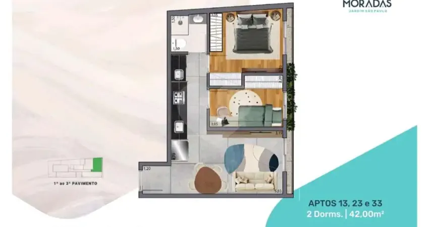 Apartamento com 1 quartos à venda em jardim são paulo(zona norte) - sp