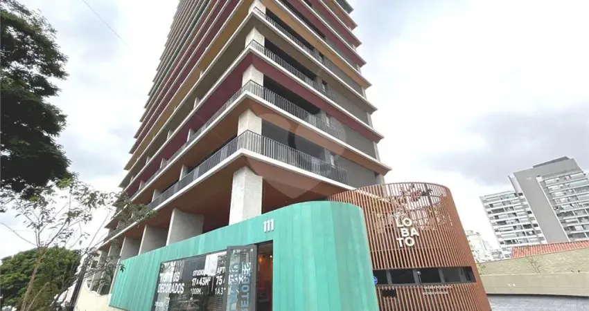 Studio Novo e entregue com Jardim na melhor Vista Panorâmica de SP a 350 metros da estação de Metro Vila Madalena