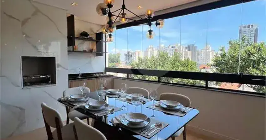 Apartamento NOVO, a venda, com 2 dormitórios, sendo 1 suíte, amplo terraço gourmet, 2 vagas/Santana