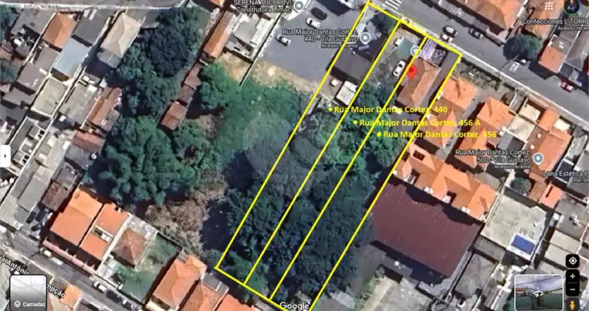 Terreno comercial à venda na Rua Major Dantas Cortez, 440, Tucuruvi, São Paulo