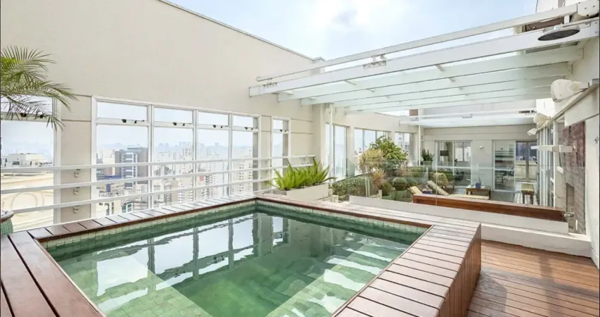 Cobertura com 4 quartos à venda na Avenida Jamaris, 100, Moema, São Paulo