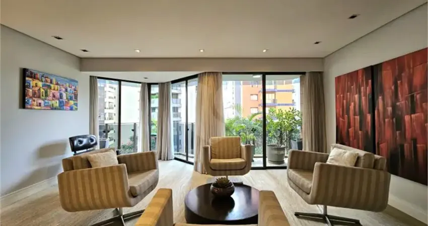 Apartamento para locação no itaim bibi - totalmente mobiliado