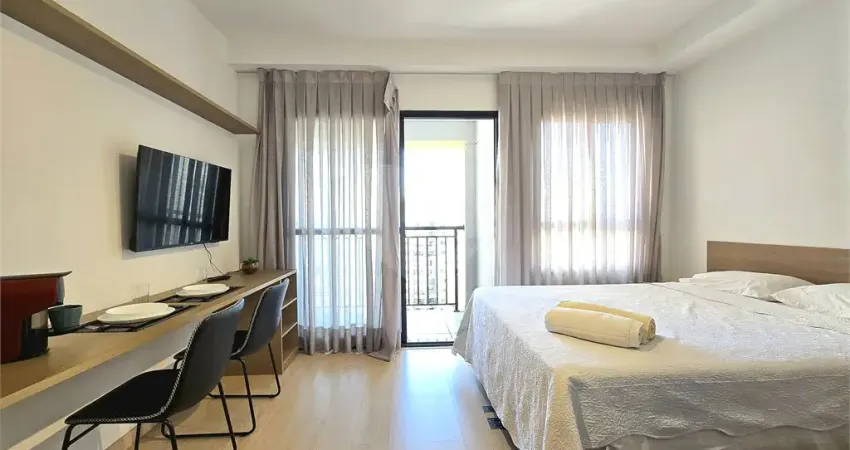 Studio para venda e aluguel com 1 quarto e varanda em perdizes são paulo - sp
