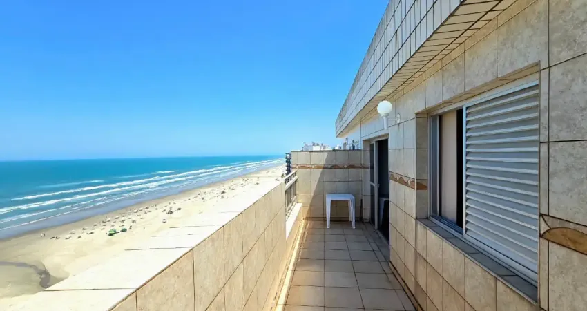 Cobertura residencial venda com 2 quartos 1 vaga vista panorâmica e churrasqueira em vila tupi praia grande - sp