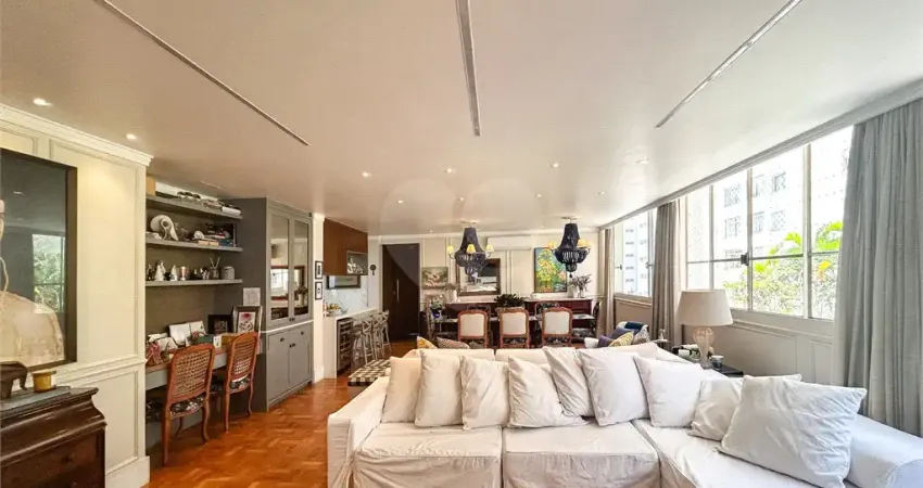 Apartamento 3 dorms, 2 vagas, condomínio baixo e 200 m² no Jardim Paulista