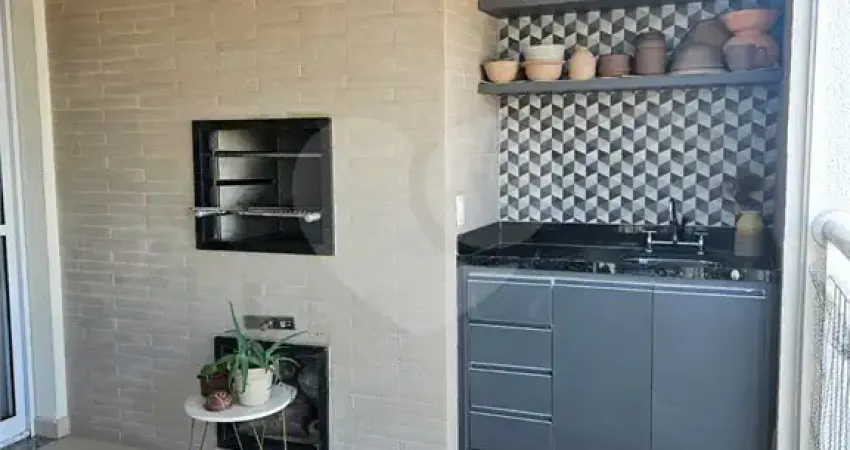 Apartamento a venda com varanda gourmet condominio clube em santana