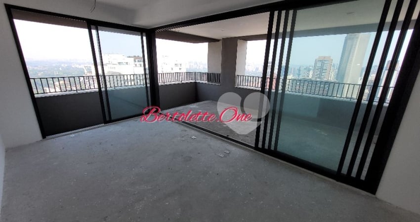 Apartamento para venda, 196m², 3 suítes, sacada churrasqueira, vista panorâmica. 5 vagas. Pinheiros