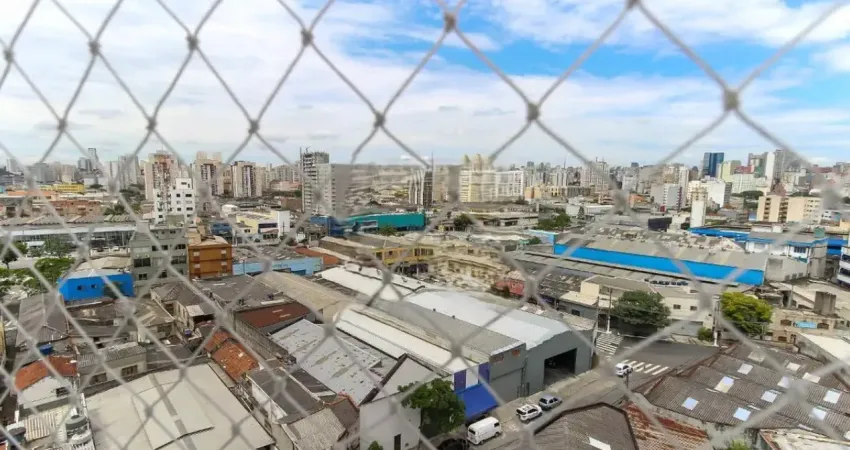 Apartamento tipo studio 38 m² 2 dormitórios andar alto no brás