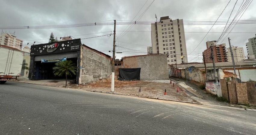 Terreno c/190m², frente considerável, ótima localização e pronto para construir.