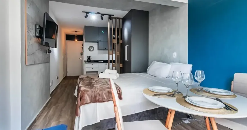 Studio moderno com excelente custo-benefício próximo ao allianz parque