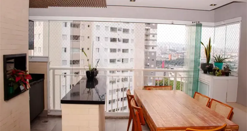 Apartamento  a venda com varanda gourmet Barra Funda