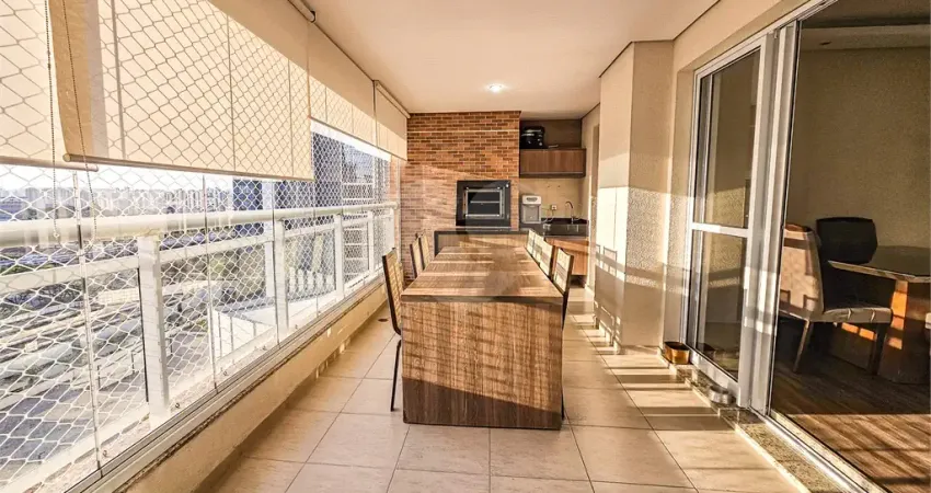 Apartamento a venda na varanda gourmet com 3 suites na barra funda