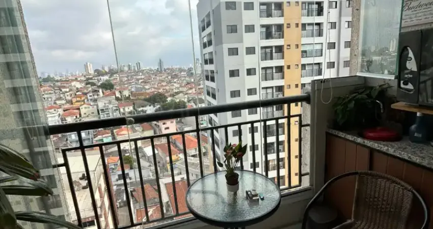 Apartamento varanda grill na parada inglesa, 2 dormitórios 1 suíte e 2 vagas