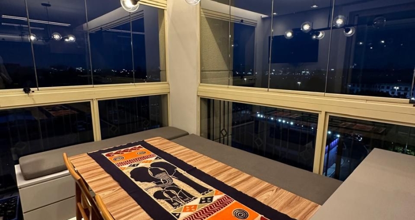 Apartamento varanda gourmet,  vista para Campo de Marte, 2 dormitórios 1 suíte e 2 vagas