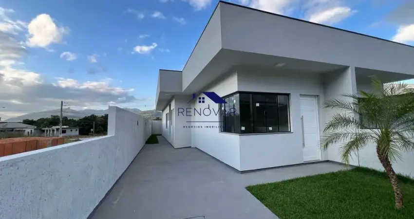 Casa com Suíte, Jardim e 2 Vagas – Bosque São José, Forquilhas – São José/SC