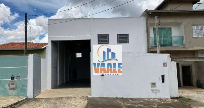 Barracão para alugar, 170 m² por r$ 5.076,47/mês - parque via norte - campinas/sp