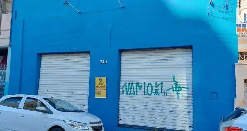 Barracão, 180 m² - venda por R$ 750.000,00 ou aluguel por R$ 2.055,00/mês - Centro - Campinas/SP