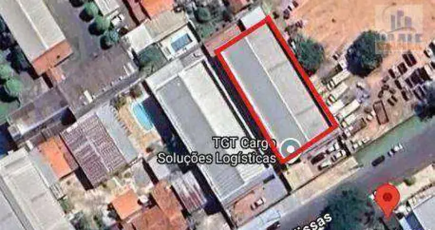 Galpão à venda para investidores, 750 m² por r$ 2.700.000 - jardim boa vista - hortolândia/sp