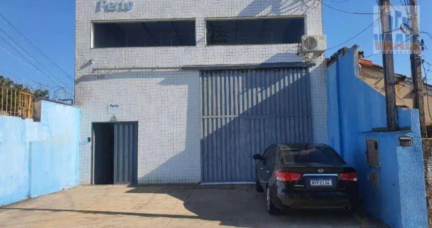 Barracão para alugar, 280 m² por r$ 6.600/mês - vila marieta - campinas/sp